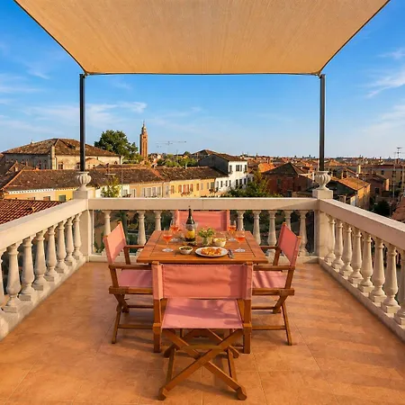 Apartman Panoramic Terrace In Murano 1 Min By Vaporetto